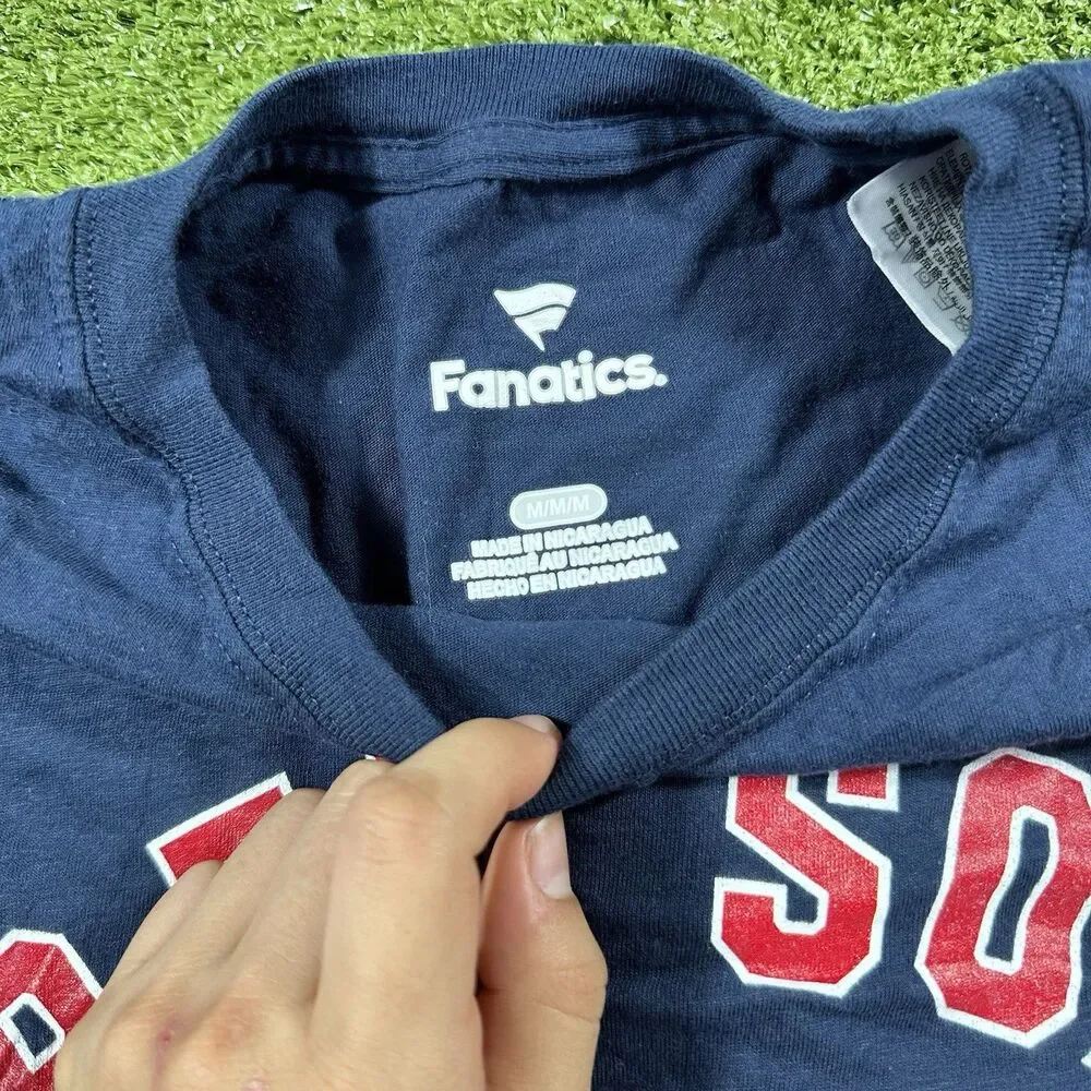 Fanatics MLB Men’s Boston Red Sox Long Sleeve T Shirt M NWOT